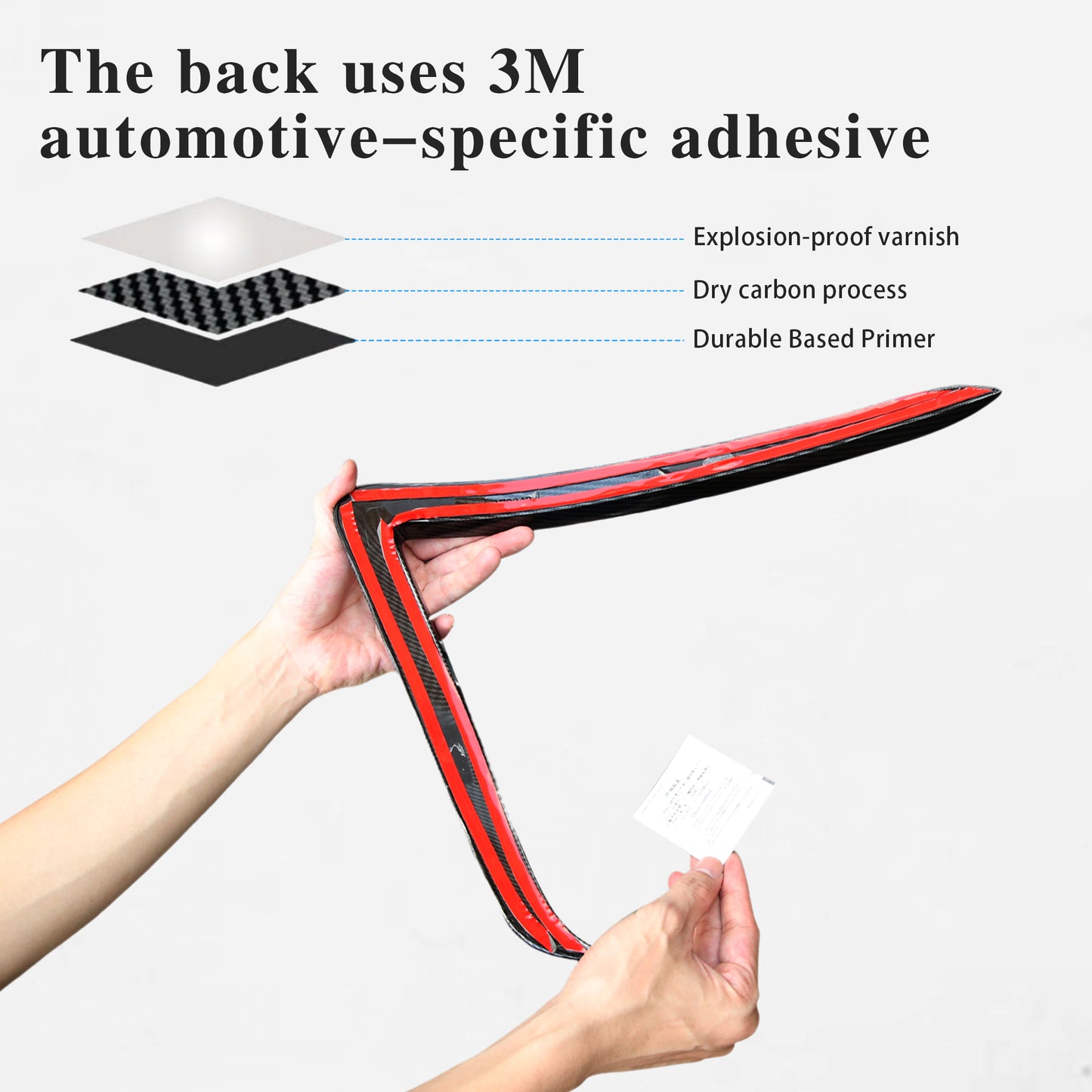 Front Fog Light Trim Cover for Tesla Model Y Juniper 2025 2026 Fog Lamp Eyebrow Eyelids Cover Frame Blade Trim Spoiler Accessories Custom Fit for Model Y Juniper Accessories (Matte Carbon Fiber) 4pcs