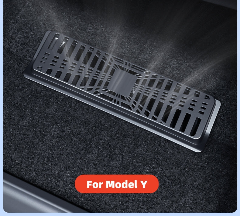 Cubierta de ventilación de aire debajo del asiento para Tesla Model 3/Highland/Y/Juniper
