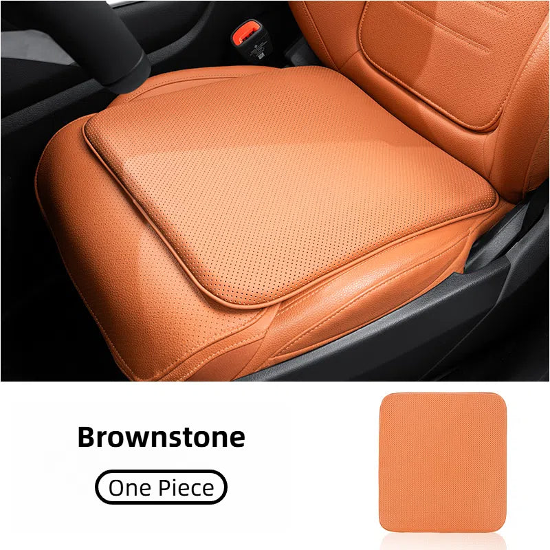 Prodyšná Nappa Seat Cushion Honeycomb Memory Foam Seat Cover Universal pro všechny auta
