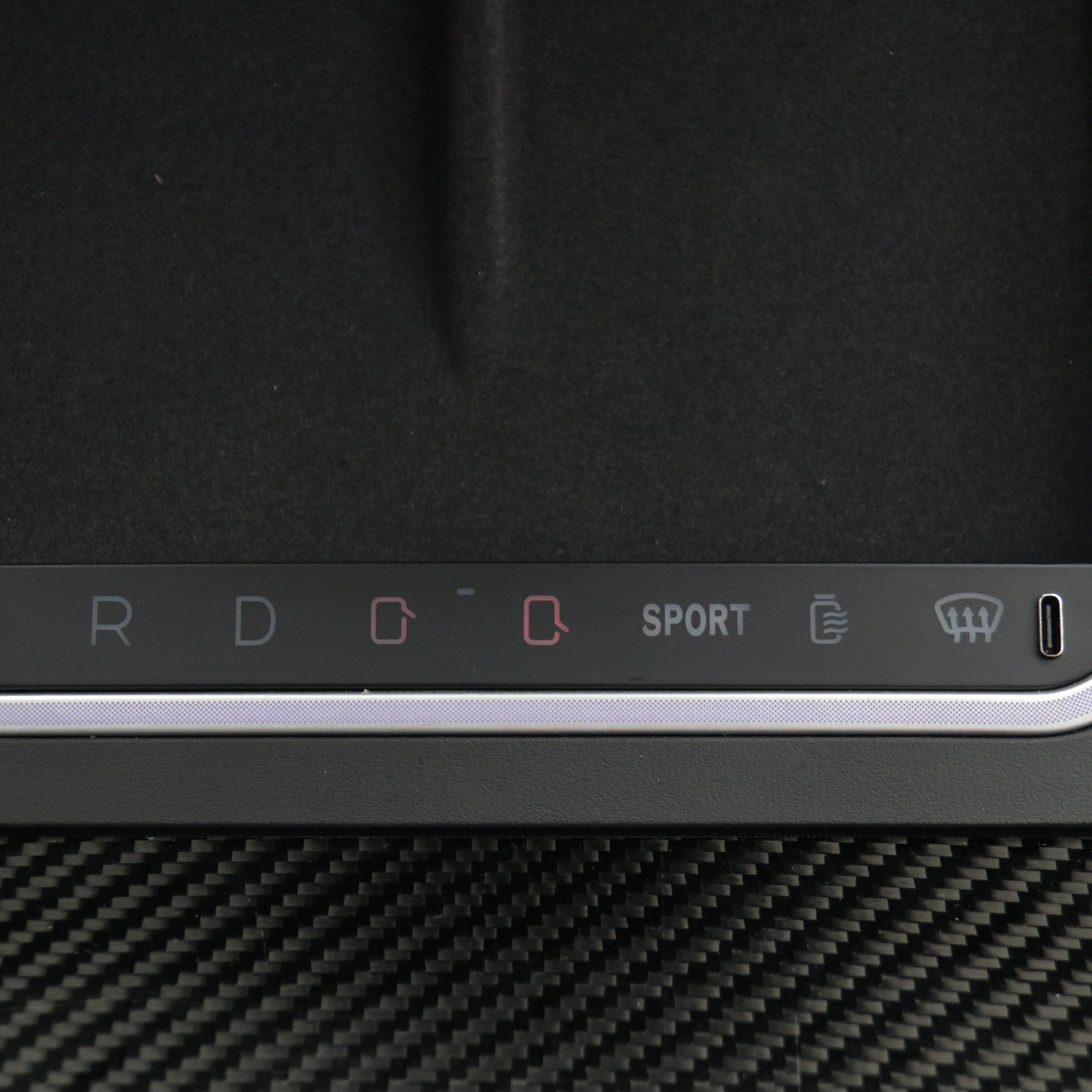 Tlačítko bezdrátové nabíjení okolního světla pro model 3 Highland & Model Y Juniper