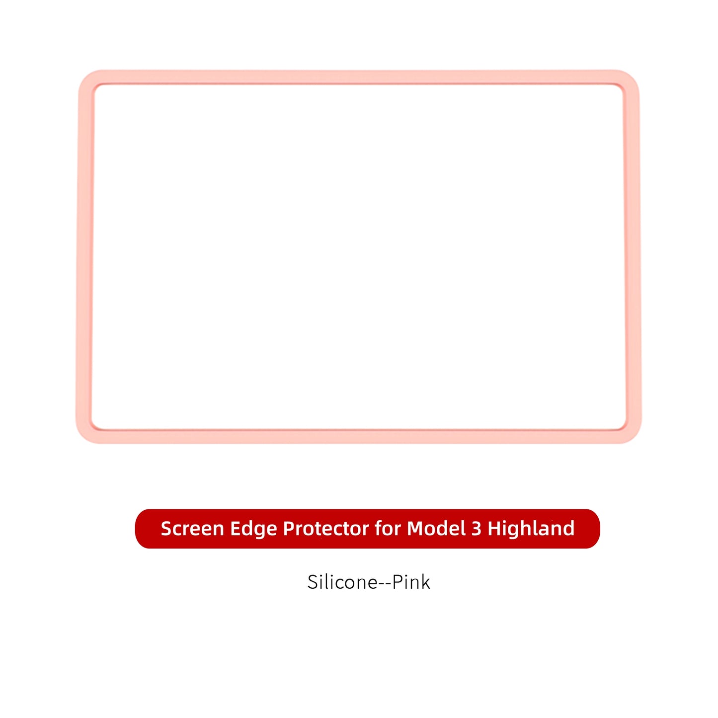 Cubierta de silicona protector de borde de pantalla para el modelo 3/tierras altas/y/enebro