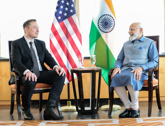 Elon Musk provides an update on Tesla's plans for India: "Introducing Tesla EVs in India is a logical next step."