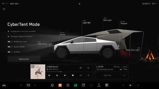 Tesla Update 2024.14.3 introduces 9 exclusive Cybertruck features, while Tesla shares its off-road guide