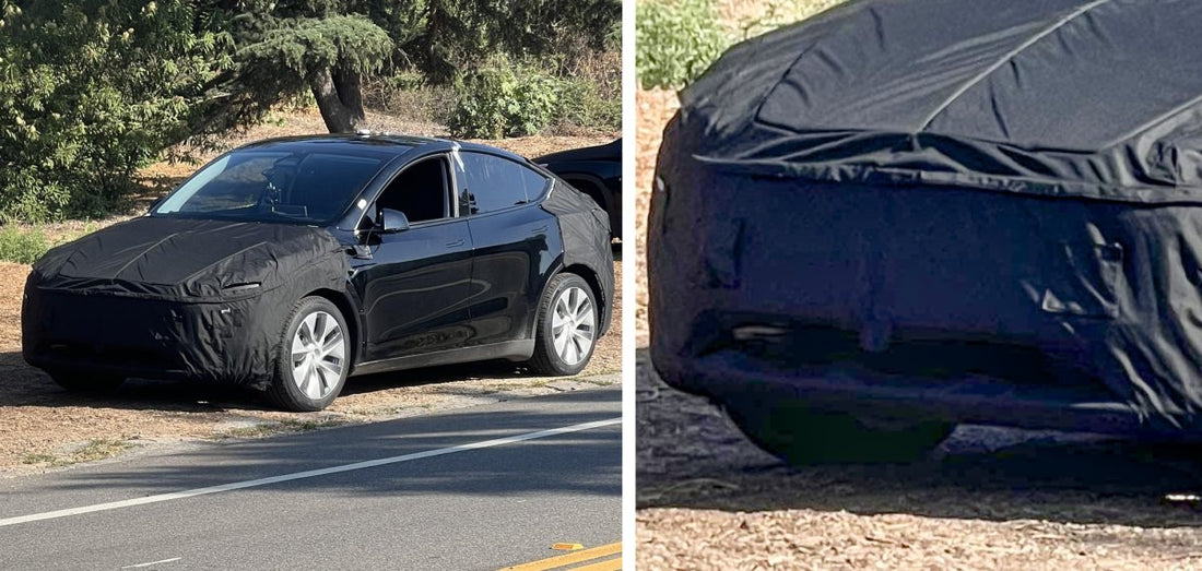 Tesla's Next Model Y, Project Juniper, Spotted with Front Bumper Camera; Arriving in 2025