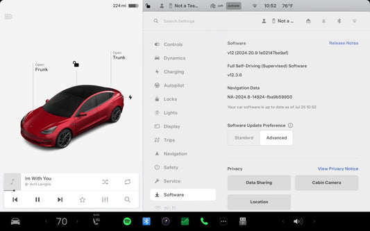 Choosing Your Tesla Software Update Preference: Standard vs. Advanced [Musk Confirms Ongoing Usage]