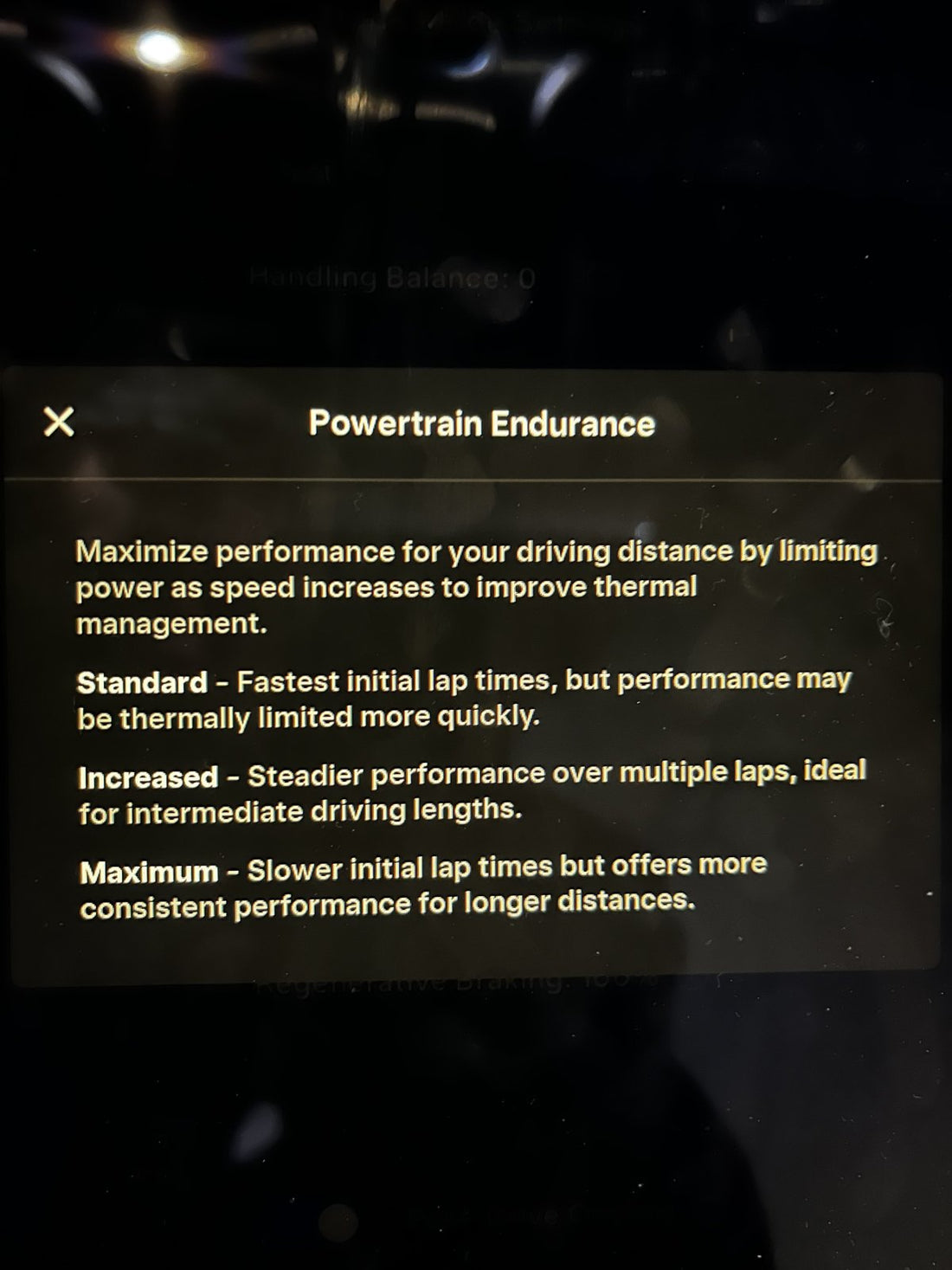 Tesla Expands Track Mode Functionality with Powertrain Endurance Option in Update 2024.38.4