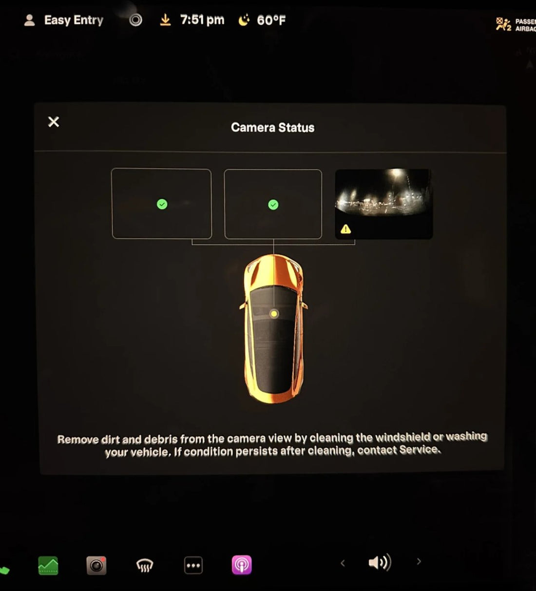 Tesla Improves FSD Camera Obstruction Alerts with New UI Update