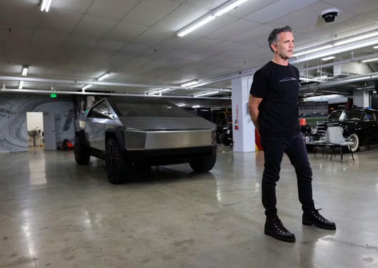 The Cybertruck's designer asserts that Tesla's stainless steel pickup isn't just a trial or experiment; rather, it's a bold departure from the norm.