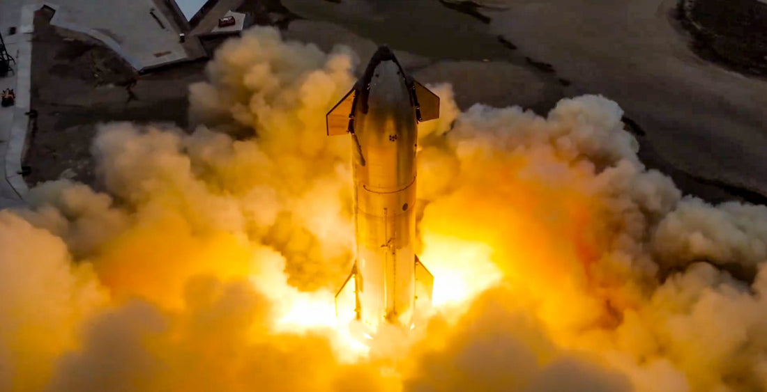 SpaceX completes a successful static fire test of the Starship spacecraft.