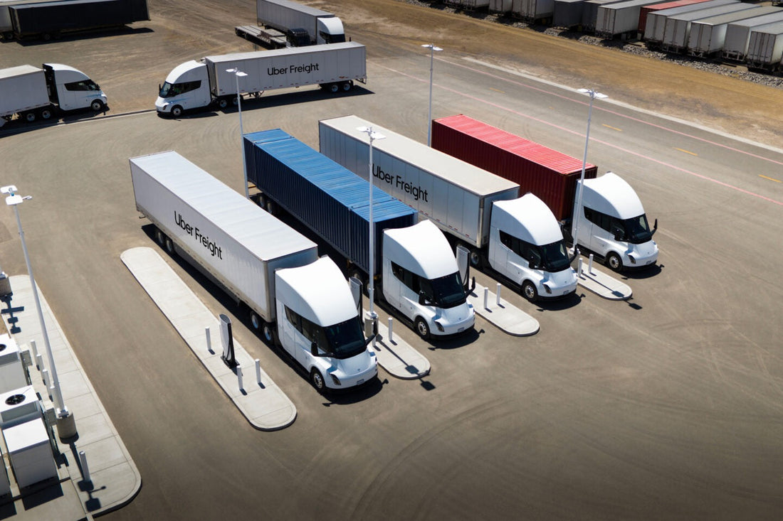 A New Uber-Tesla Partnership Puts The Semi Truck Front And Center