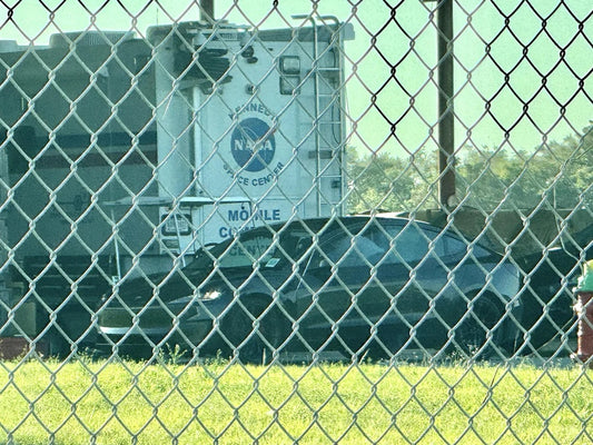 A recently discovered Tesla Model 3 Performance was sighted at the Kennedy Space Center.