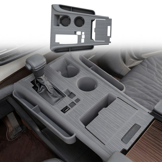 Center Console Cover Organizer Tray for Sienna 2021-2025,Central Control Silicone Gear Shift Panel Trim Cover Interior Storage Box for Sienna Accessories