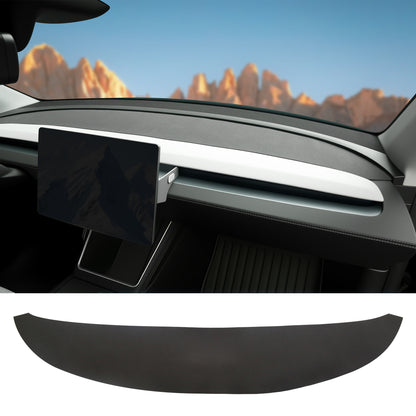 Dashboard Cover Model Y Juniper Accessories [Anti-Glare and Sun Protection] Suede Dash Mat for New Model Y Juniper 2025 2026 Dashboard Decorative Interior Auto Accessories (Black)