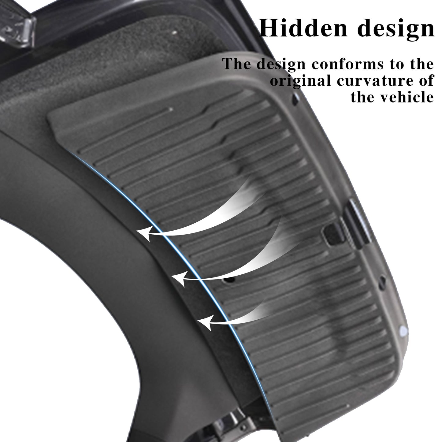 Trunk Tailgate Mat for Tesla Model Y Juniper 2025 2026 (5-Seater) – TPE Rear Door & Cargo Protector Pad Model y Juniper Accessories