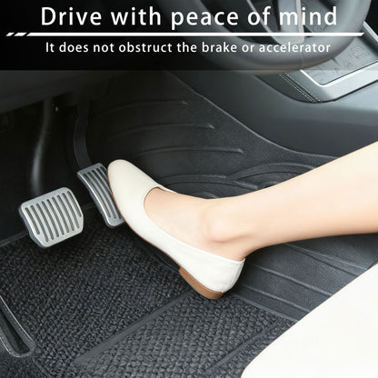 Center Console Side Anti-Kick Mats for 2025 2026 Tesla Model Y Juniper Waterproof & Dust Resistant Protector Cover Front Seat Side with car line Patterns TPE Material Interior Accessories 2PCS