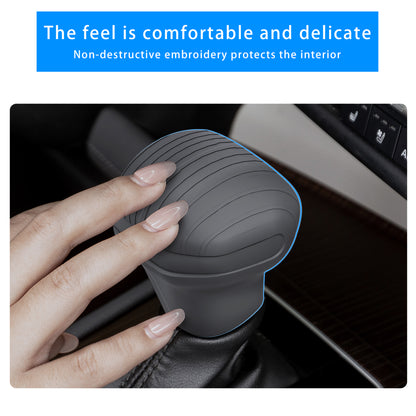 Silicone Gear Shifter Trim Cover for Sienna 2021-2025,Center Console Gear Shift Head Protection Cover Automatic Gear Shift Knob Cover Interior Accessories
