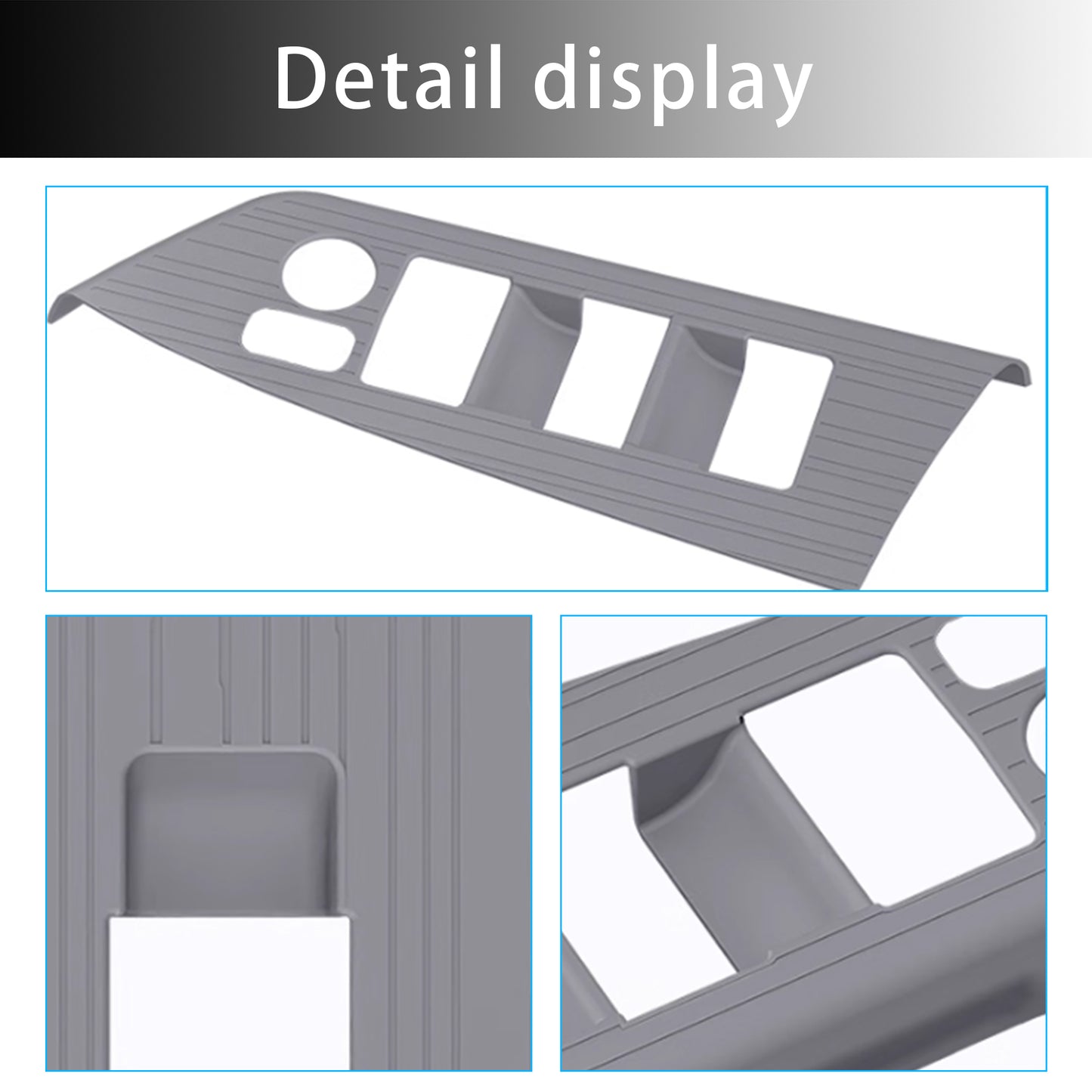 Car Door Window Lift Panel Switch Cover for Sienna 2021 2022 2023 2024 2025 Accessories,Silicone Interior Decoration for Sienna(Window Lift Panel) 2PCS