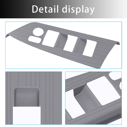 Car Door Window Lift Panel Switch Cover for Sienna 2021 2022 2023 2024 2025 Accessories,Silicone Interior Decoration for Sienna(Window Lift Panel) 2PCS