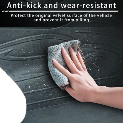 Center Console Side Anti-Kick Mats for 2025 2026 Tesla Model Y Juniper Waterproof & Dust Resistant Protector Cover Front Seat Side with car line Patterns TPE Material Interior Accessories 2PCS