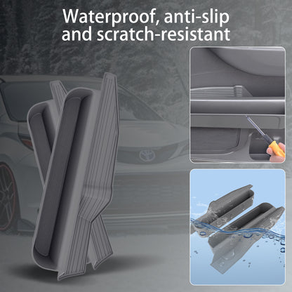 Car Door Organizer Tray for Sienna 2021 2022 2023 2024 2025(2PCS),Hanging Storage Box Pocket for Sienna Accessories