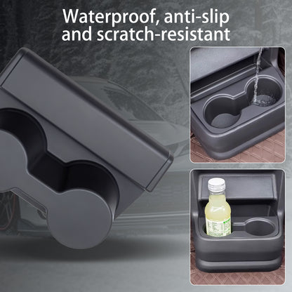 Center Console Rear Cup Holder for Sienna 2021 2022 2023 2024 2025,Cup Holder Organizer for Sienna LE Limited Platinum SE XLE XSE