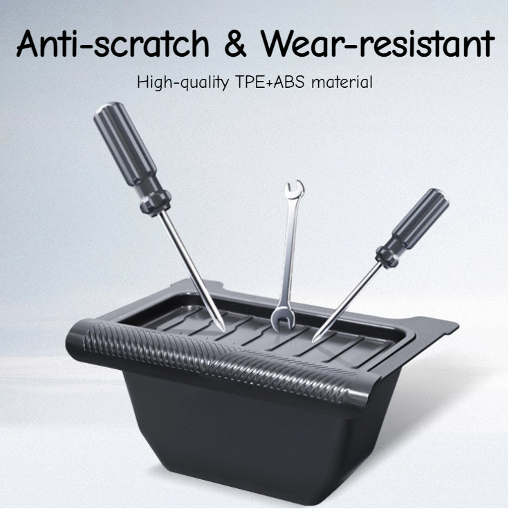 Organizátor zadní konzoly s víkem proti skluzu | Úložný box Gen 2 TPE pro model Tesla Y 2020-2025 Juniper