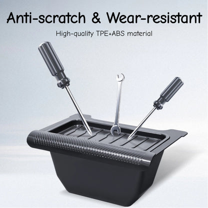 Organizátor zadní konzoly s víkem proti skluzu | Úložný box Gen 2 TPE pro model Tesla Y 2020-2025 Juniper