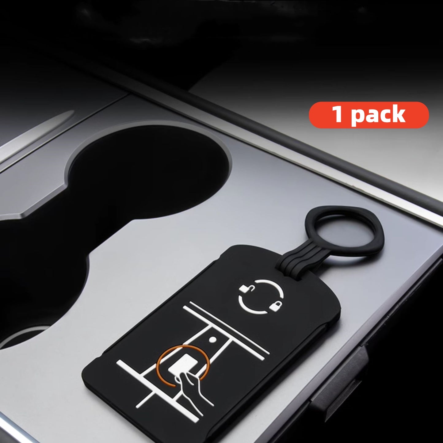 Mbajtëse e kartës së çelësit Zinxhirë çelësash për të gjithë Model 3/Y New Model 3 Highland