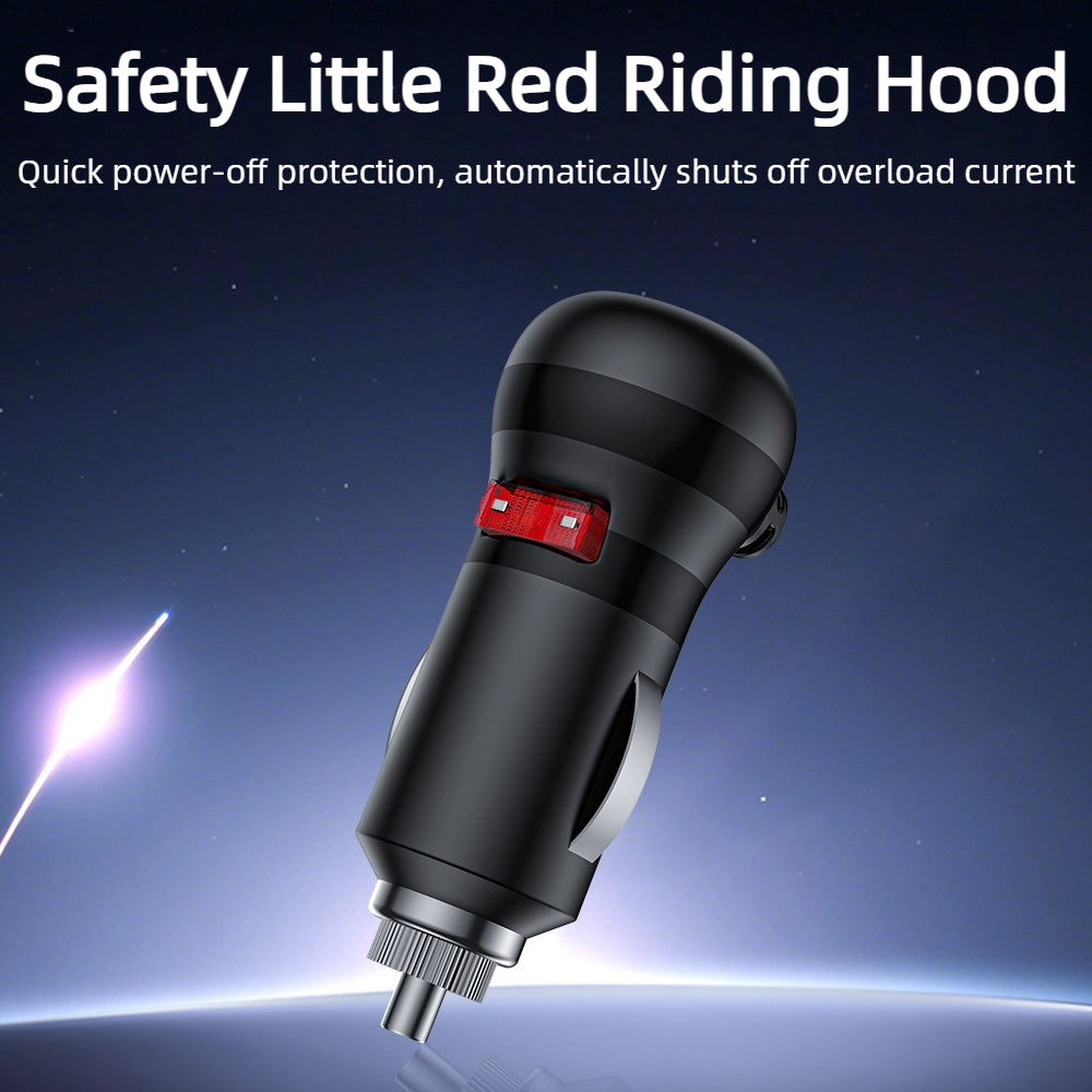 Fast Charging Center Console Hub RGB Ambient Light With Retractable Cables For Tesla Model Y Juniper & Model 3 Highland