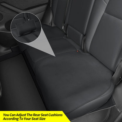 Breathable Ultra-Thin Leather Seat Cushion for All Cars