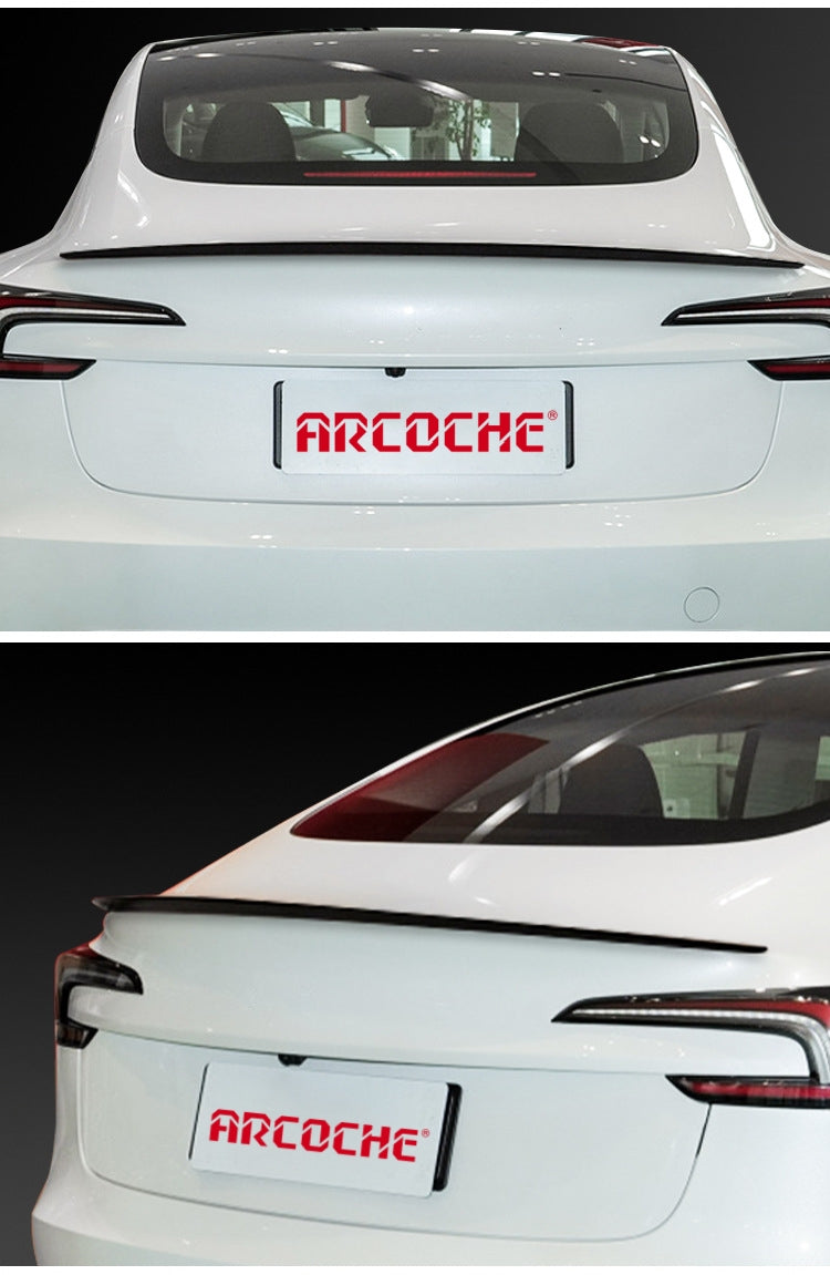 Spoiler Wing Performance Rear Trunk Lip Tail Lid for Model 3 Highland