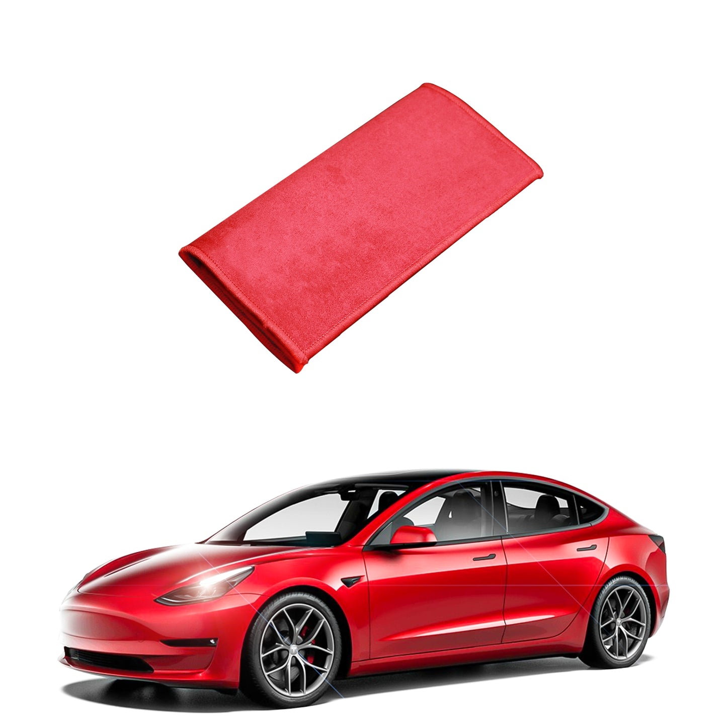 Autowaschhandtuch, Auto-Innendekoration, saugfähiger Lappen (1 Paar), für alle Tesla Model S/3/X/Y, neues Modell 3 Highland