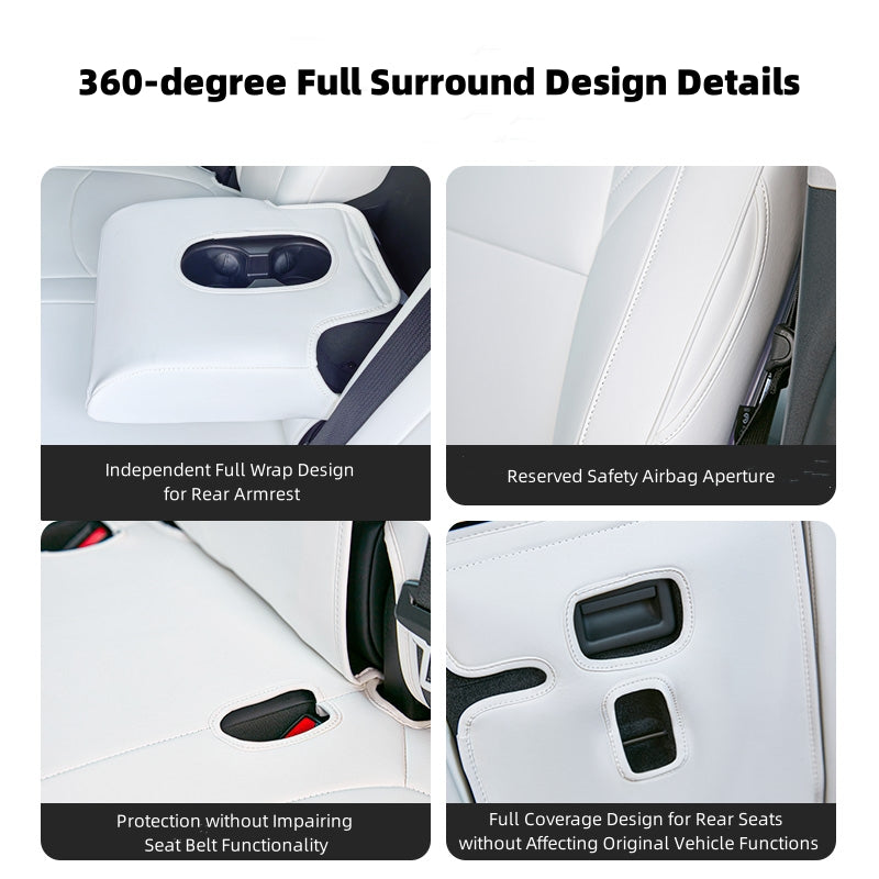 All-Inclusive Seat Cover For Tesla Model 3 Highland/3/Y
