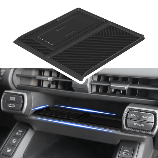 Wireless Charging Protective Mat for Toyota RAV4 2026 Accessories, Center Console Wireless Charger Mat Phone Charge Area Silicone Mat Silicone Pad for Toyota RAV4 2026