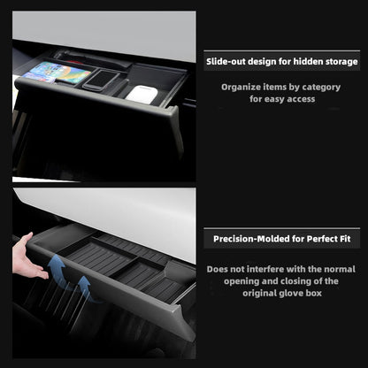 High-Quality Glove Box Organizer Box for Cybertruck