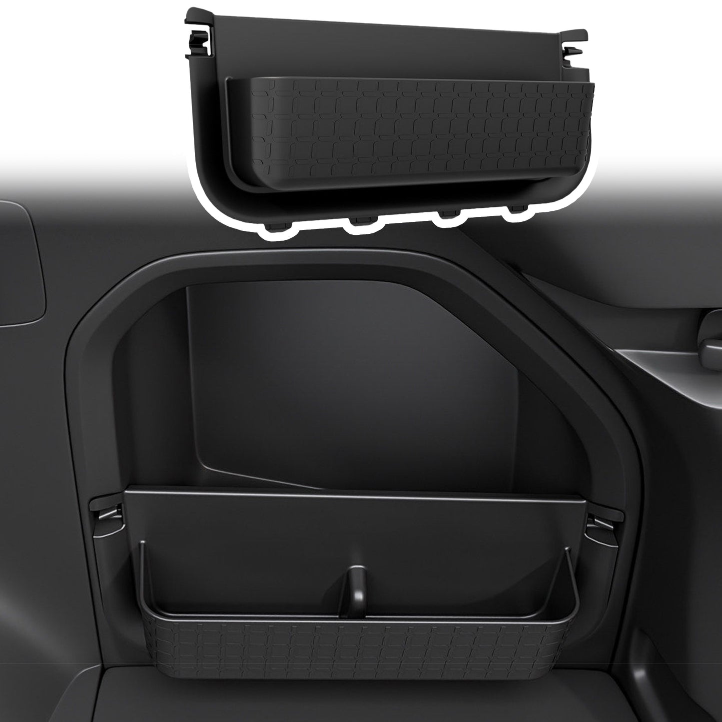 Boční panel zavazadlového prostoru pro Toyota RAV4 2021-2026, materiál ABS protiskluzový & Otěruvzdorný, snadno se odstraňuje, udržujte v kufru pořádek, pro RAV4 2026-2021 Příslušenství