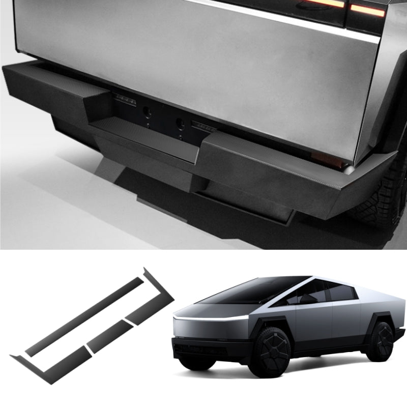 Rear Bumper Protector Cover Tailgate Trim for Tesla Cybertruck