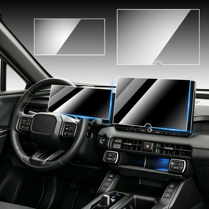 Ochranná fólie na displej pro Toyota RAV4 2026 s digitálními ukazateli o velikosti 10,5 palce (LE/SE/XLE Premium/Woodland/XSE/Limited), tvrzené sklo 9H pro RAV4 2026, odolné proti poškrábání&HD Průhledný