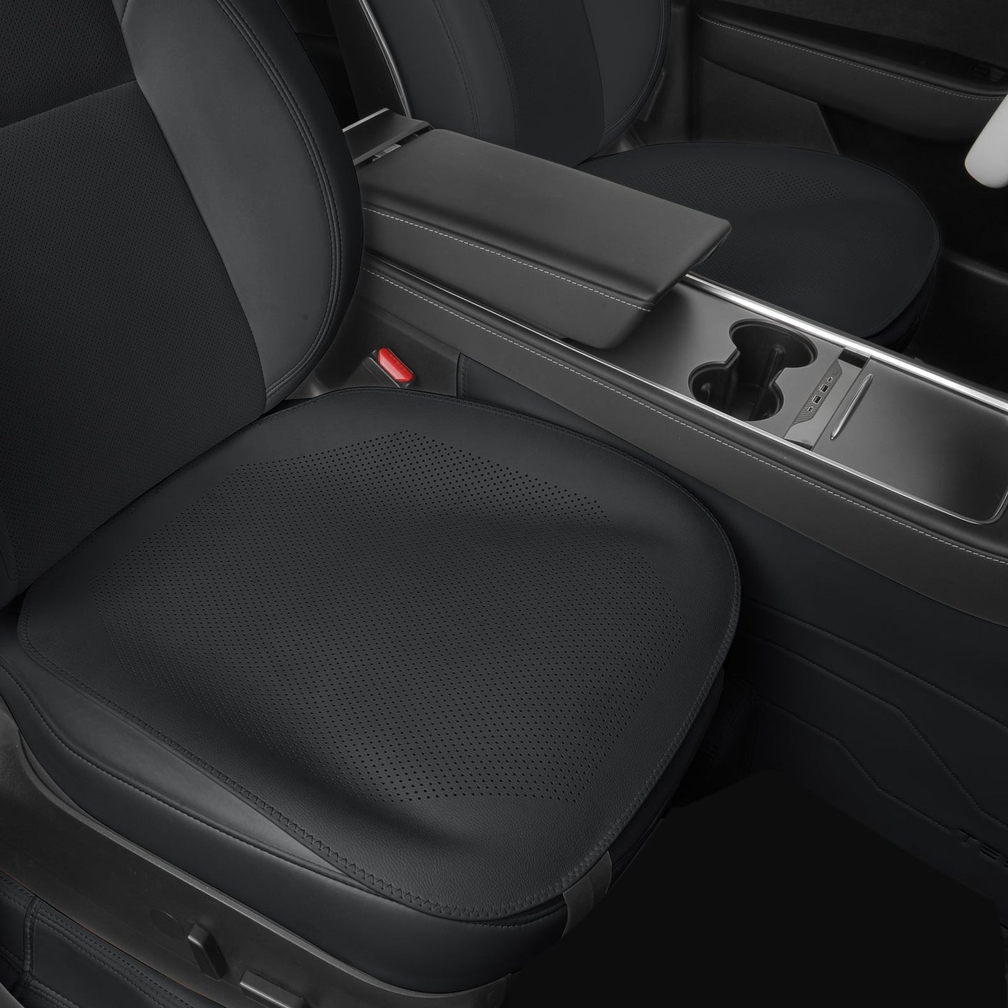 Breathable Ultra-Thin Leather Seat Cushion for All Cars