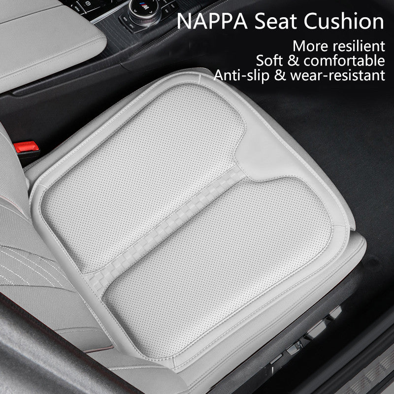 Nappa Leather Seat Cushion for Tesla Model Y3SX Anti-Slip Memory Foam –  Arcoche