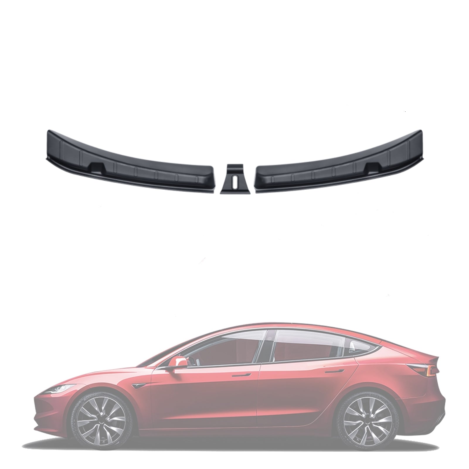 Rear Bumper Guards TPE Rear Trunk Door Sill Protector for 2024 2025 Mo ...