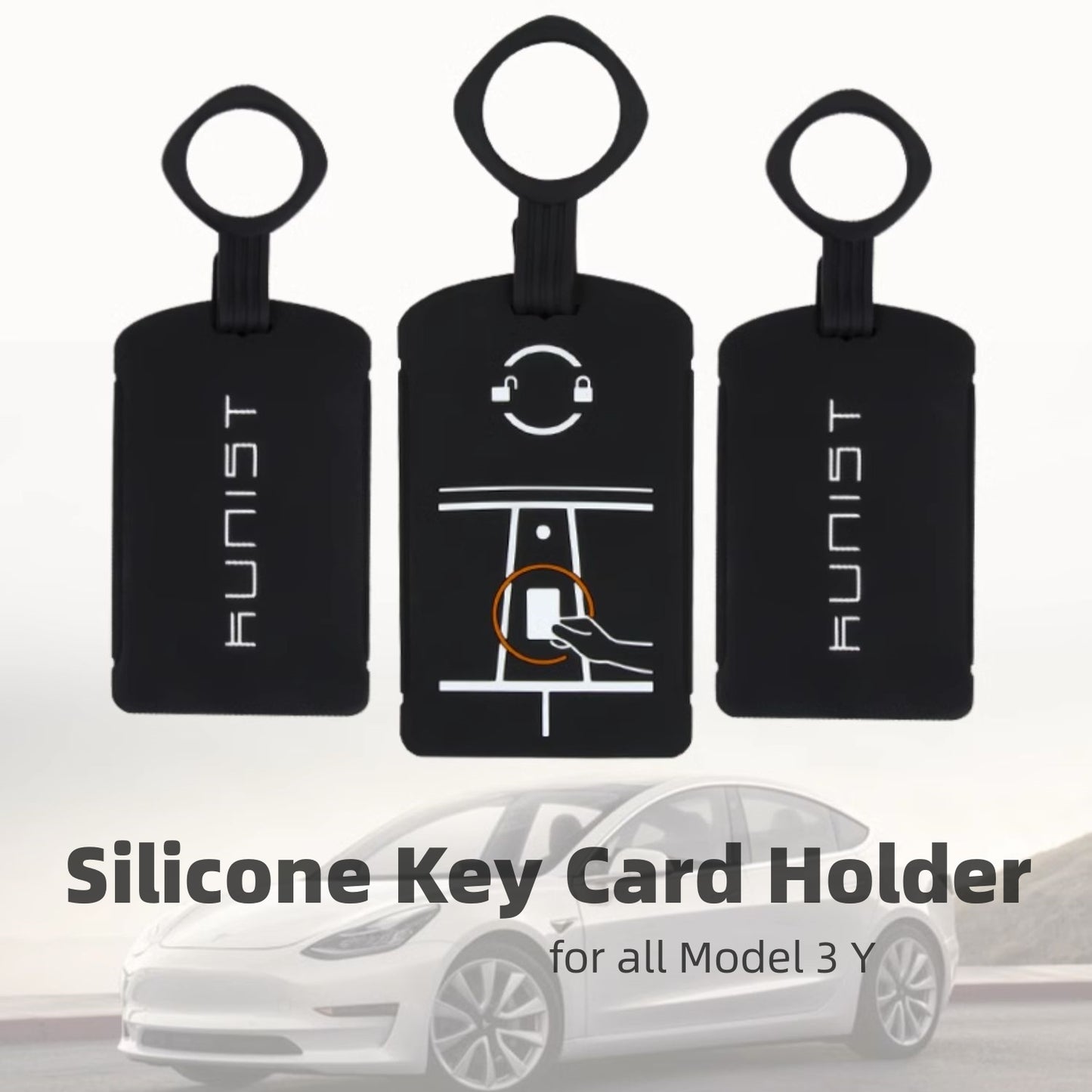 Schlüsselkartenhalter Schlüsselanhänger für alle Model 3/Y New Model 3 Highland