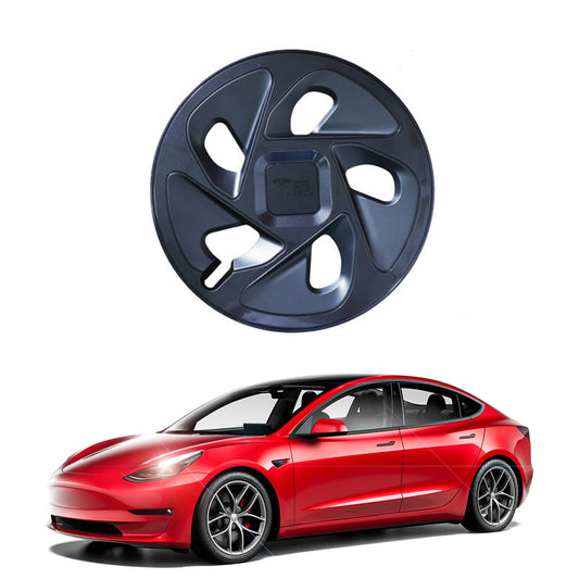 tesla model 3 car 2022 2023 2021 2020 2019 2018 2017 2016 s3xy arcoche accessories accessory hub cap 18 inch ABS replacement wheel cover covers aftermarket price standard long range performance sr+ electric car rwd ev interior exterior diy decoration price elon musk must have black white red blue 5 7 seats seat
