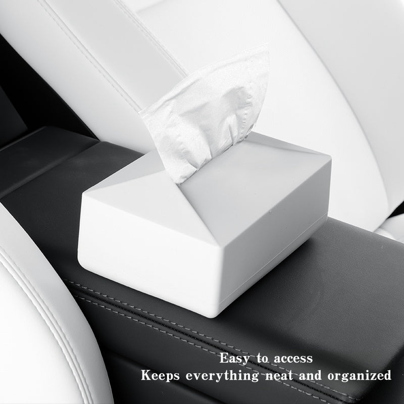 Premium Silicone Tissue Storage Bag for Tesla All & Cybertruck