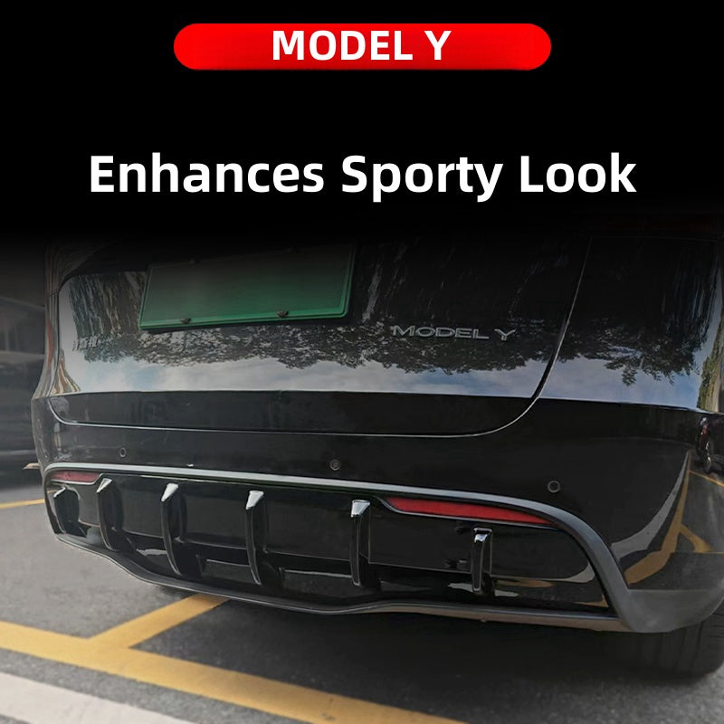 ABS Rear Bumper Protector Lip Durable and Stylish for Model Y