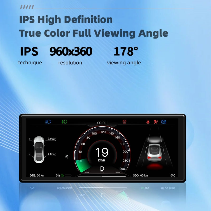 Dashboard Screen Driver Display Instument F62 Screen for Tesla Model 3 Highland/3/Y