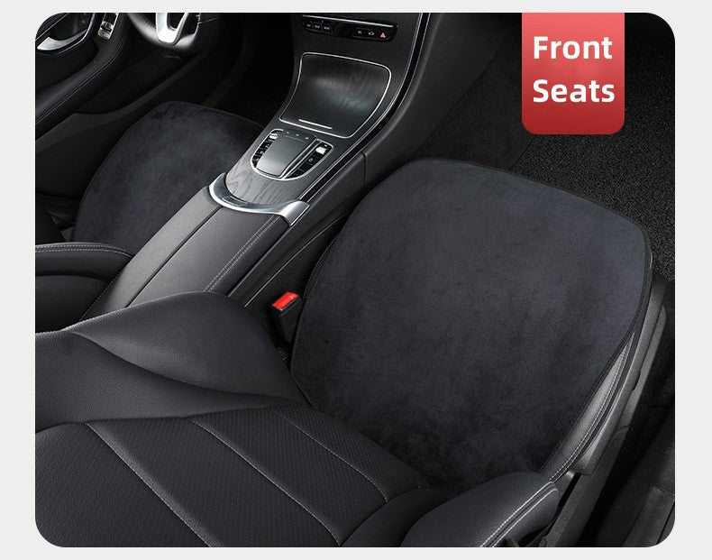 Premium Flannel Car Seat Cushion for Model 3/Y & New Model 3 Highland