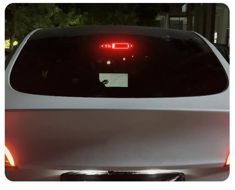 Halloween Decoration High-Mounted Brake Light Sticker for All Tesla Model 3 & Model Y 2017-2025