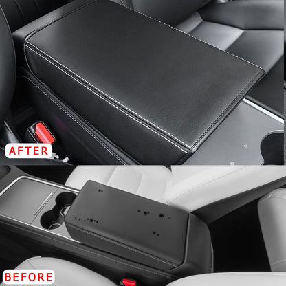 Interior Accessories for Model 3/Y New Model 3 Highland Center Console Silicone Wireless Charget Mat & Armrest Cover