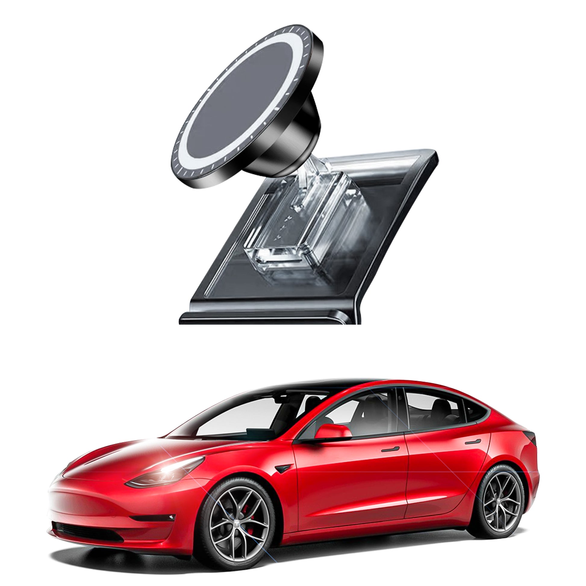 Tesla :: Model 3 :: Zubehör :: Tesla Model 3 / Y Super Wireless Smartphone  Charger & Halter